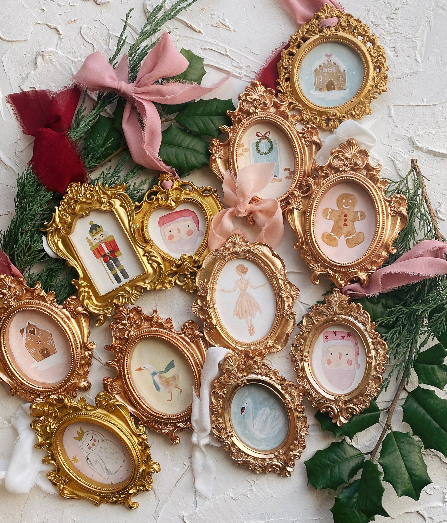 Vintage Style Christmas Ornaments