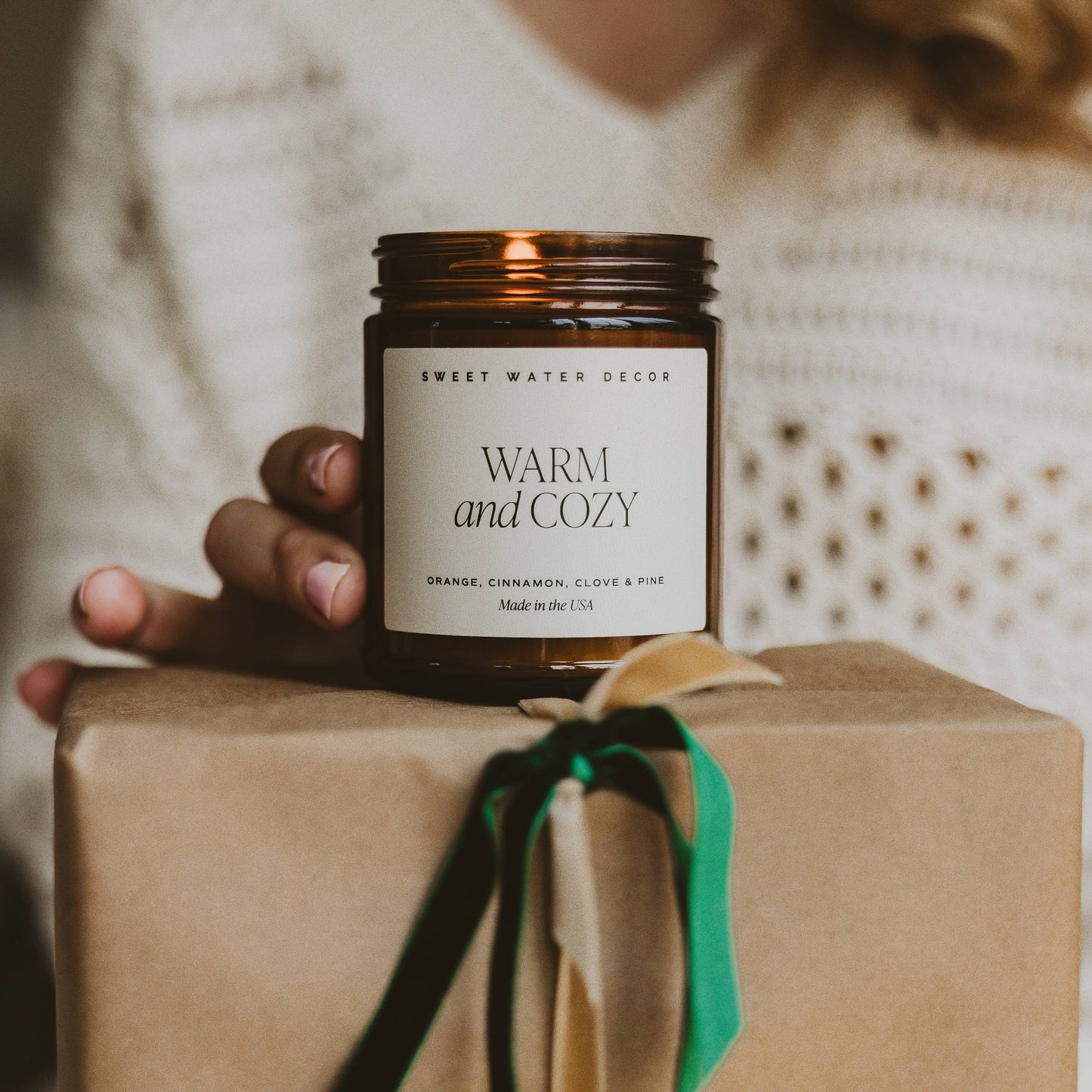 Warm and Cozy 9 oz Soy Candle