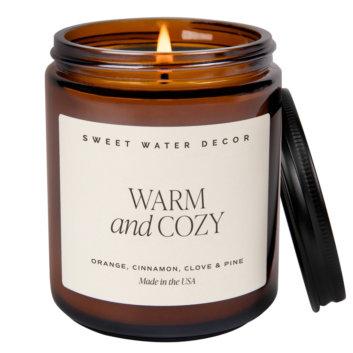 Warm and Cozy 9 oz Soy Candle