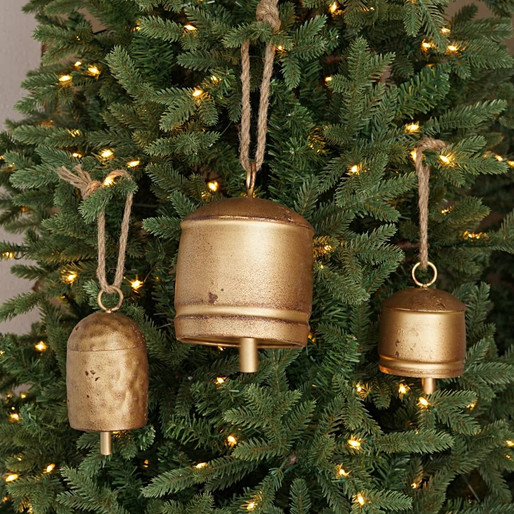 Vintage Gold Silo Bell