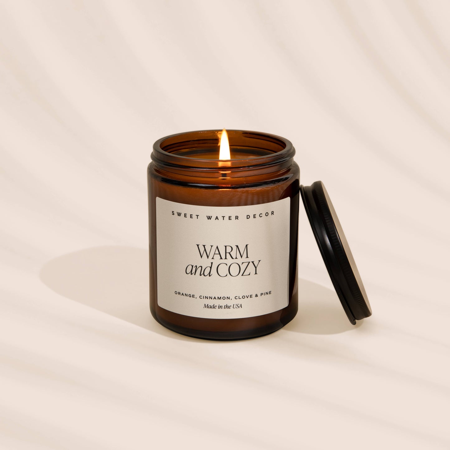 Warm and Cozy 9 oz Soy Candle